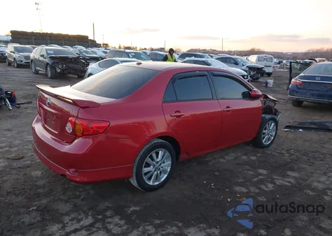 2010 Toyota Corolla S from USA, damaged, VIN 2T1BU4EE7AC488797